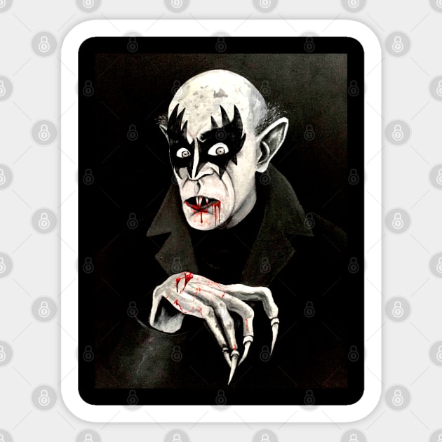Nosferatu Sticker by Bootleg_Animation